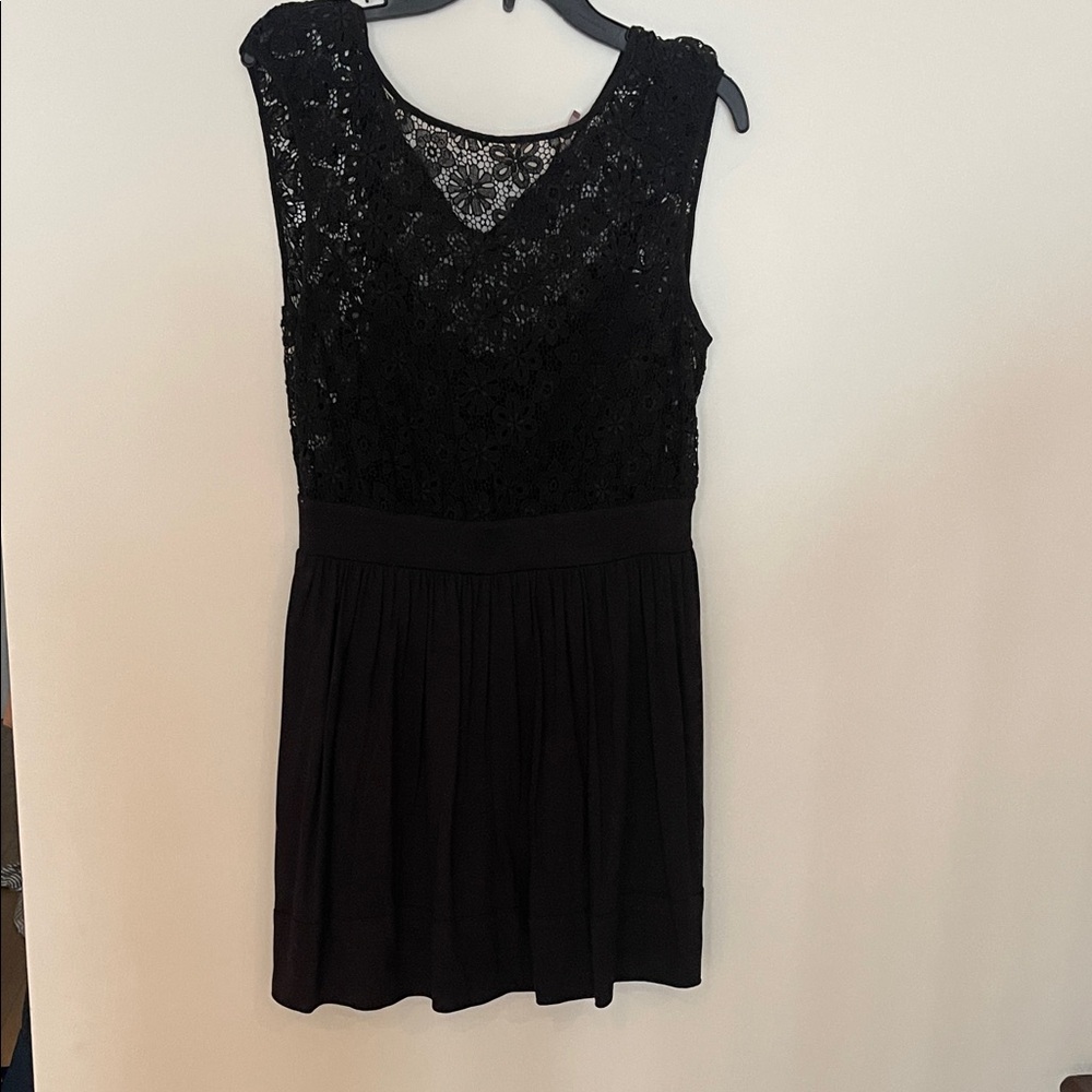 Juicy Couture Black Lace Mini Dress